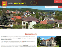 Tablet Screenshot of obecvelichovky.cz